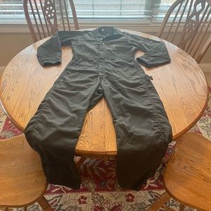 Vintage OshKosh B’Gosh Women’s M Olive Jumpsuit Coverall Work Clothes